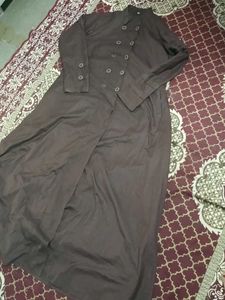 this is a Monto Stylish Dark Brown Kurta for Women