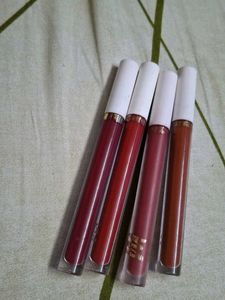 Assorted Matte Liquid Lipsticks (Set of 4)