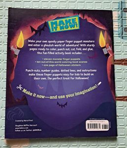 Make It Now! Monsters Finger Puppet Craft Book