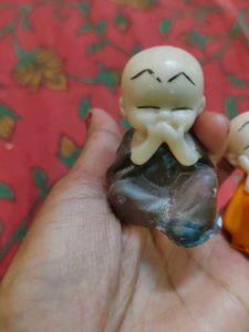 Cute Monk Figurines Set