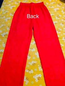 Red Palazzo Pants