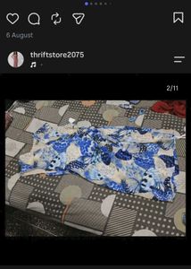 Butterfly Print Midi Dress