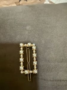 Elegant Pearl Hair Clip