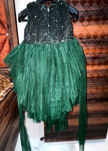 Tail Cut Frock For Baby Girls