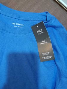 Classic Blue M&amp;S T-Shirt
