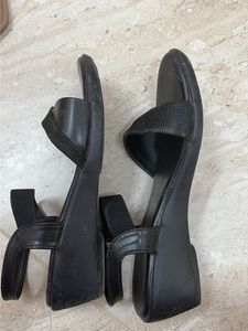 Black Strappy Sandals