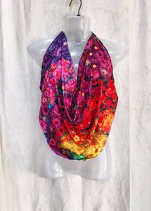 139. Vibrant Floral Print Halter Neck Top