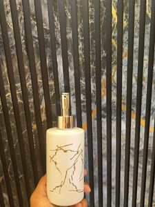 Stylish Marble Design Soap Dispenser