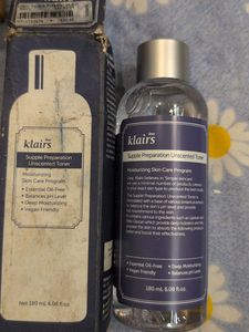 Klairs Supple Preparation Unscented Toner