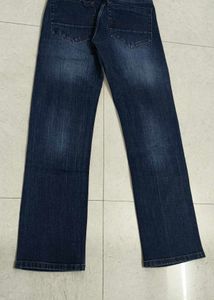 Men's Dark Wash Denim Jeans