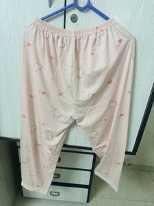 Cute Pink Heart Pajama Top