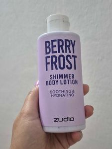 Zudio Berry Frost Shimmer Body Lotion