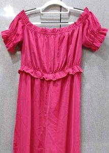 Off-Shoulder Jumpsuit