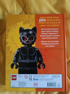 LEGO DC Character Encyclopedia with minifig