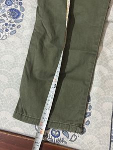 Olive Green Cargo Pants