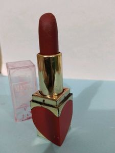 Matte Soft Color Lipstick - Red Heart Case