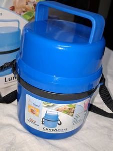 Haans Blue Lunch Break Tiffin Carrier