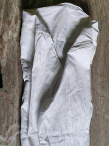 Men's White Slim Fit Premium Cotton Shirt