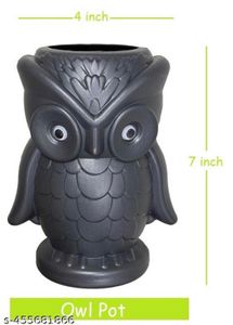 Owl Shaped Planter Pots