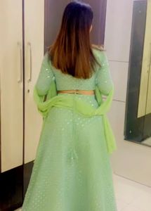 Olive Green Choli