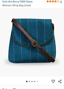 Berry1000 Women's Jute Sling Bag