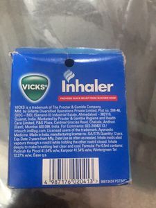 Nose Inhaler