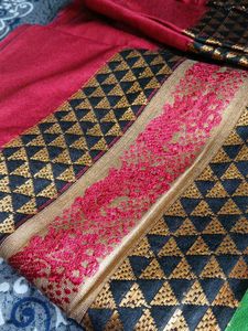 Mysore Saree With Embroidery Border