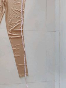 Gold Skinny Fit Leggings