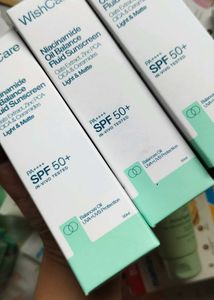 WishCare Niacinamide Sunscreen SPF 50+