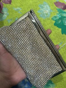 Sparkling Rhinestone Clutch Bag