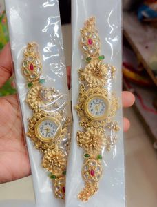 Unique Kundan Embellished Watch
