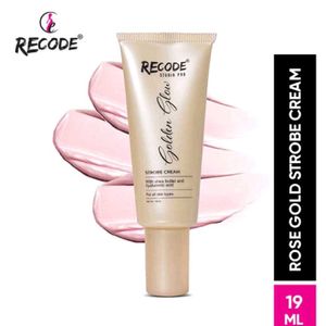 Recode Rose Gold Strobe Cream- 19 ML with Hyaluron