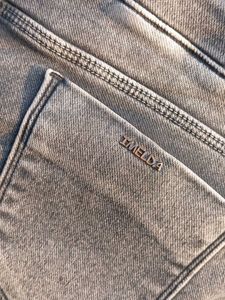 Gray Denim Jeggings