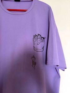 Purple Graphic T-Shirt