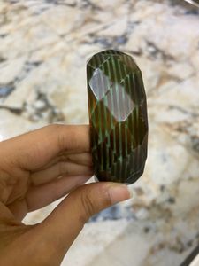 Textured Geometric Bangle Bracelet