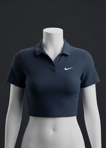 Nike women's cotton blend crop Top