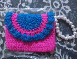 Handmade Crochet Pouch