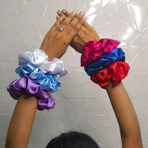 2 Large Size Scrunchies