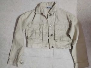 Cropped Denim Jacket