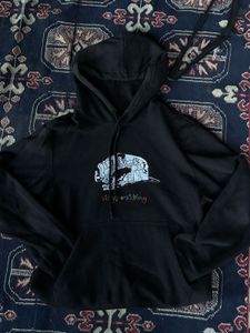 H&M  keith haring Hoodie "Bing Watching" Graphic