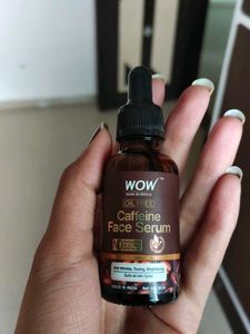 Wow Skin Science Oil Free Caffeine Face Serum