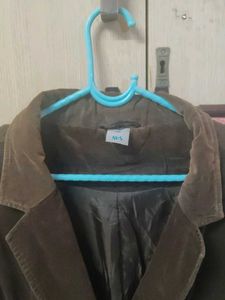 Brown Velvet Blazer