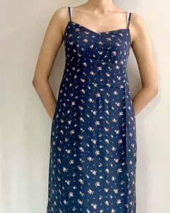American Eagle Floral Print Midi Dress Size XS