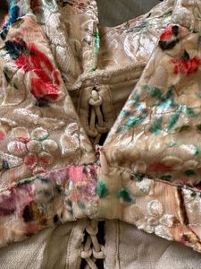 Hemant &amp; Nandita Floral Peplum Top