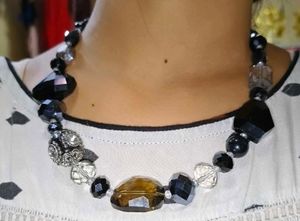 Chunky Beaded Statement Necklace