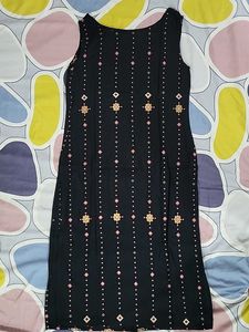 RAKHI SALE S size Black Kurta Set