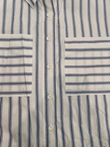 Striped Button-Up Shirt