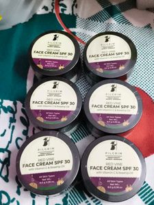Pilgrim Red Vine Face Cream SPF 30 (Pack of 6)