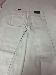 Classic White Denim Jeans
