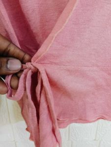 Pink Long Sleeve Top